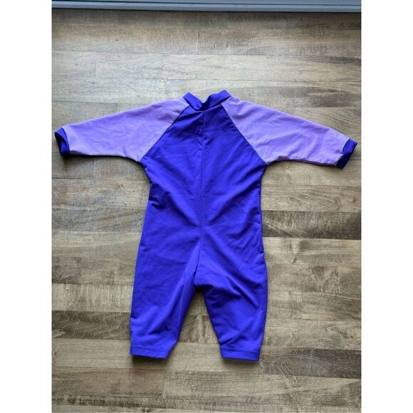 NoZone Fiji Sun Protective One-Piece Bathing Suit Swimsuit Baby Girl 12-18 Month - Picture 9 of 10
